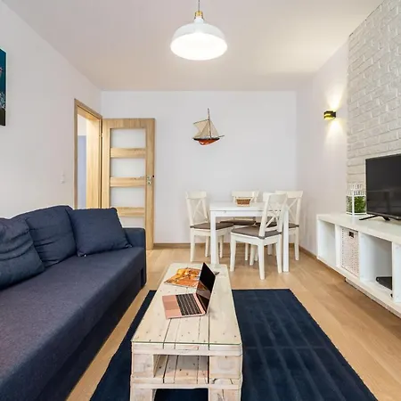 アパート Victus Apartamenty, Apartament Marina ソポト
